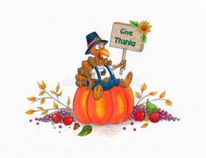 give thanks turkey