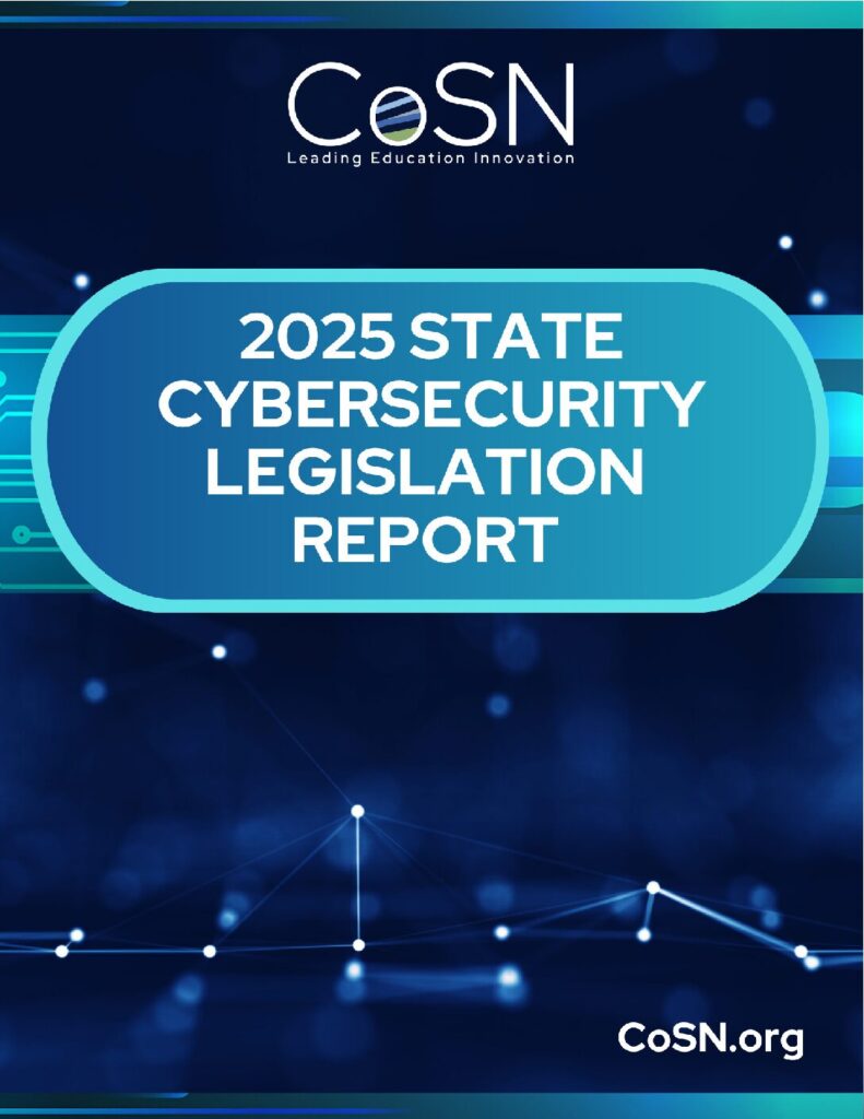 2025 state cybersecurity legislation report Cover Page